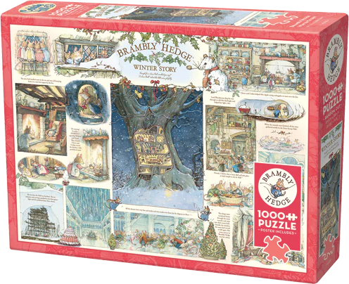 Cobble Hill Puzzles 1000 Pieces Brambly Hedge Winter Story