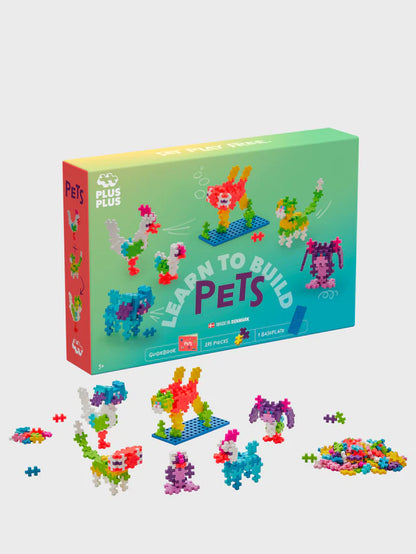Plus Plus Learn to Build Pets