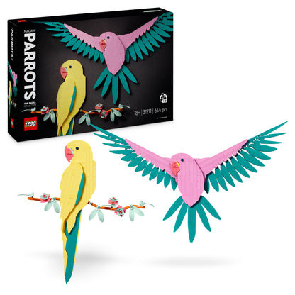 Lego ART 31211 Macaw Parrots