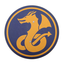 Vah Wooden Shield Celtic Dragur