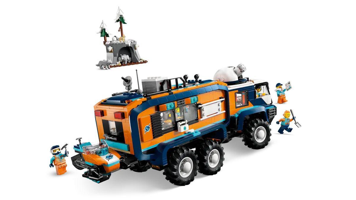 Lego City Exploration 60471 Arctic Explorer Science Lab Truck