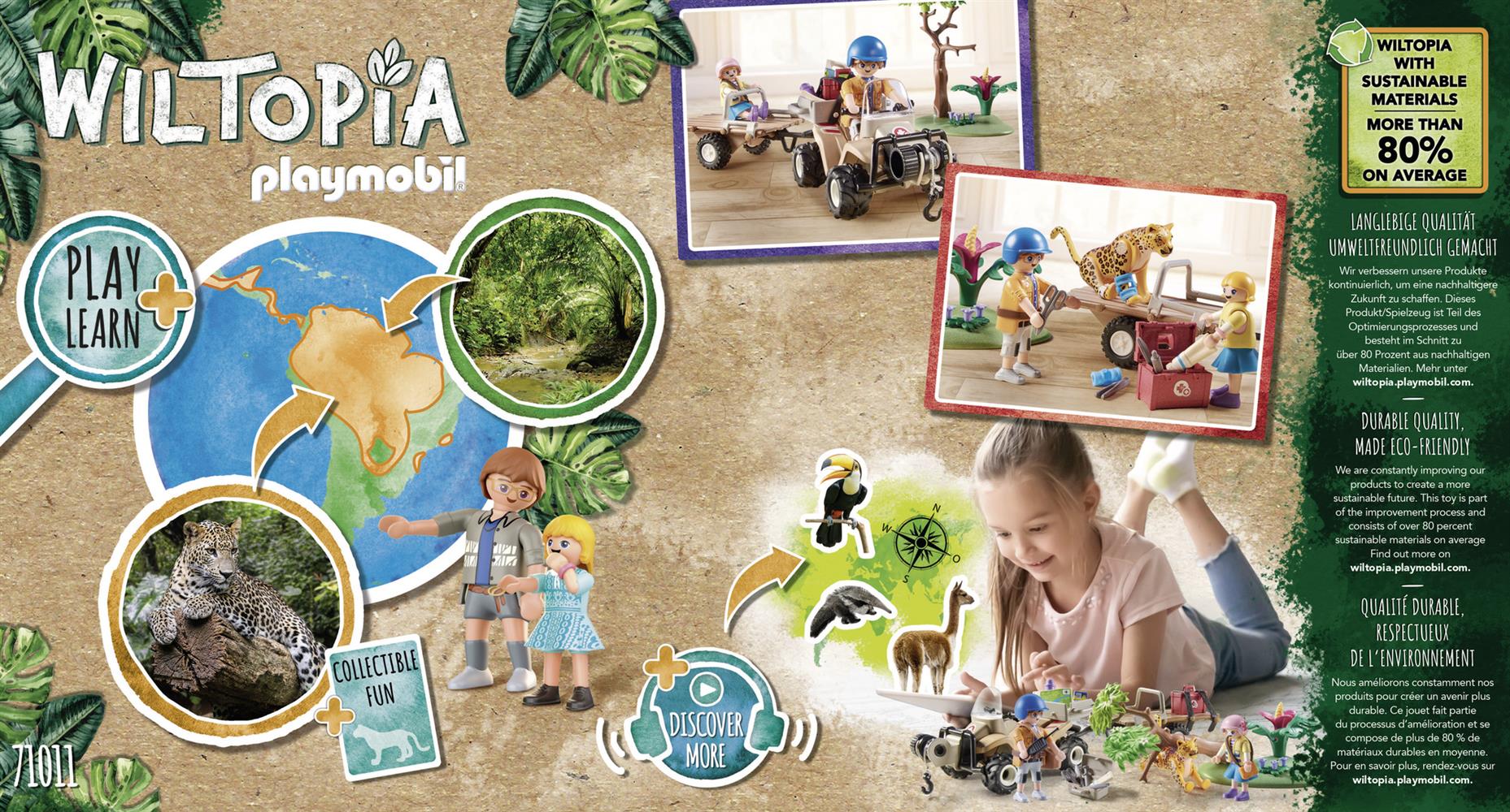 Playmobil 71011 Wiltopia Animal Rescue Squad