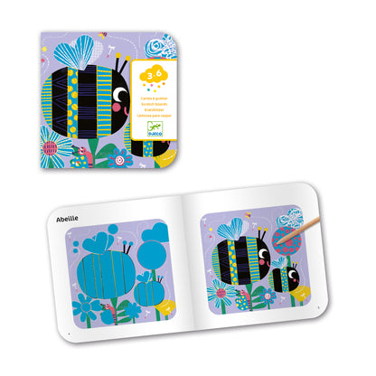Djeco Bugs Scratch Cards