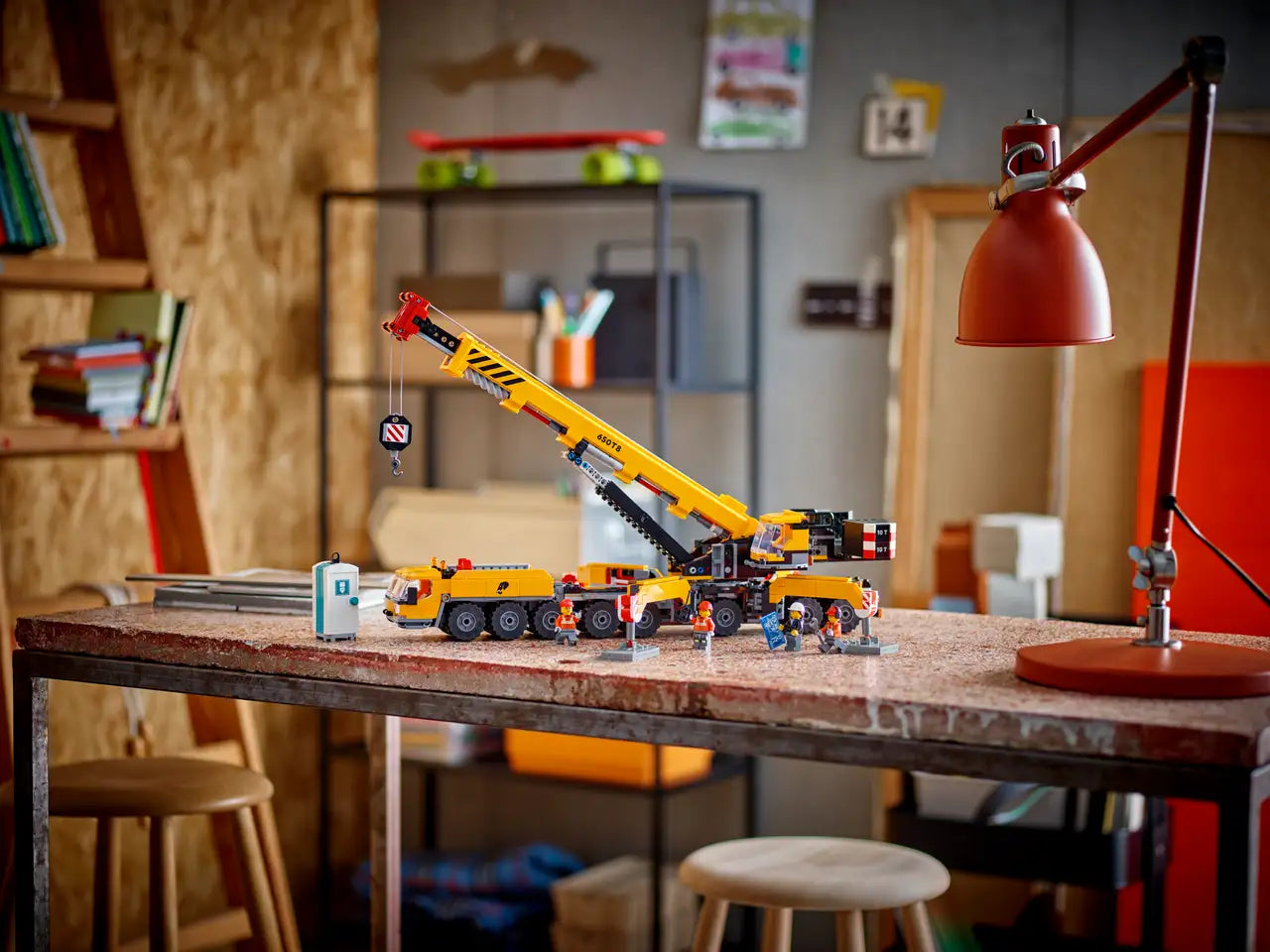 Lego City 60409 Yellow Mobile Construction Crane