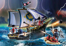 Playmobil 70412 Pirates Small Floating Pirate Ship With Raft