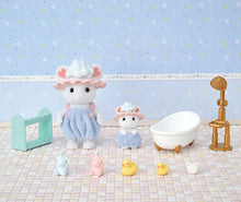 Sylvanian Families Bath Time Bubble Siblings