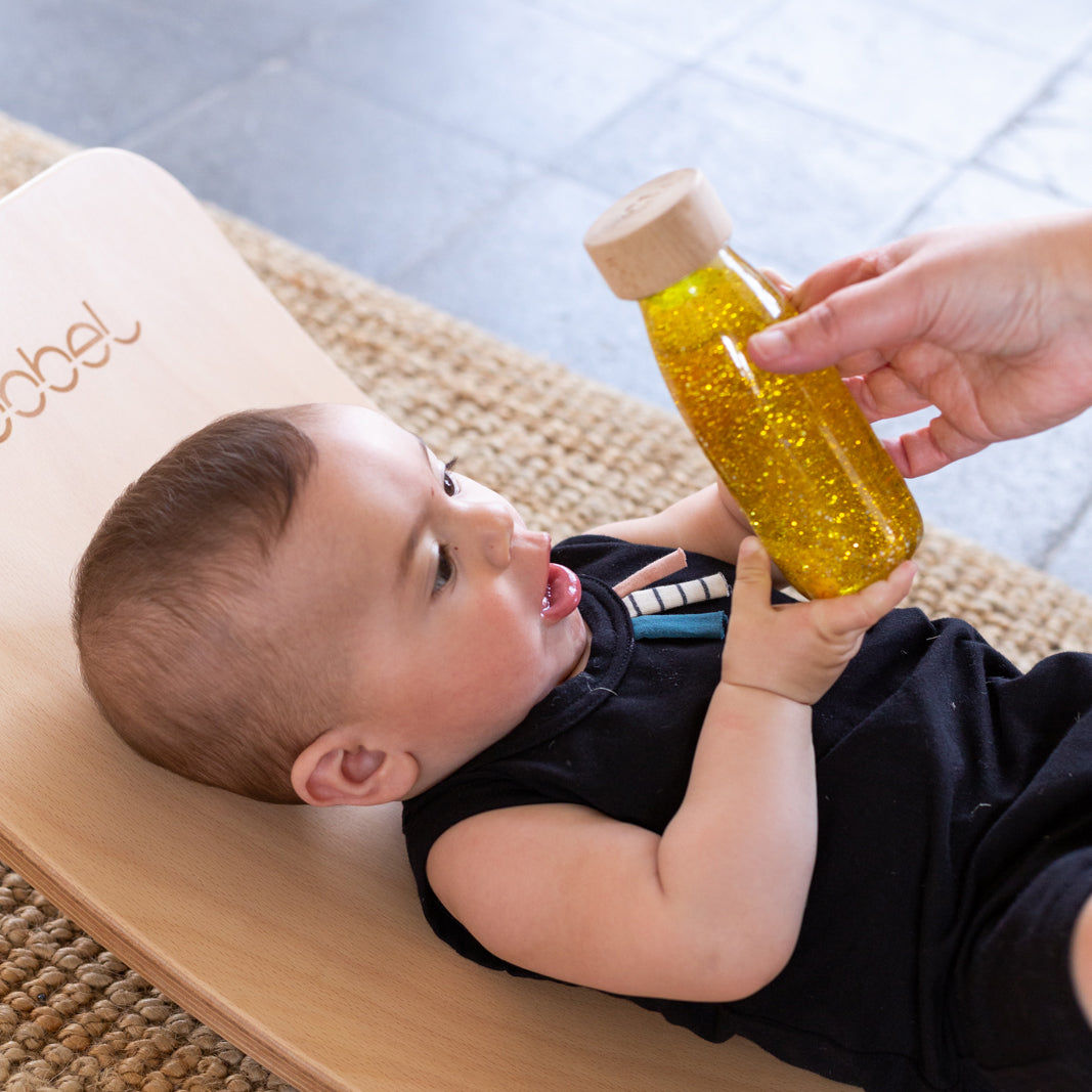 PETIT BOUM Yellow Float Bottle