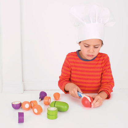 BigJigs Cutting Vegetables Chef Set