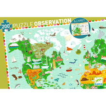 Djeco Around The World 200 Pce Observation Jigsaw Puzzle