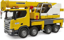 Bruder Scania Super 560R Liebherr Crane Truck W/Light & Sound (3570)