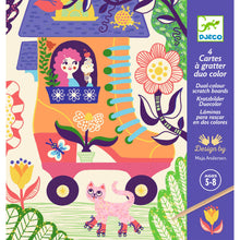Djeco Wacky Houses Scratch Cards