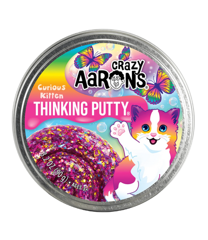 Crazy Aaron's Trendsetters Putty Pets Curious Kitten