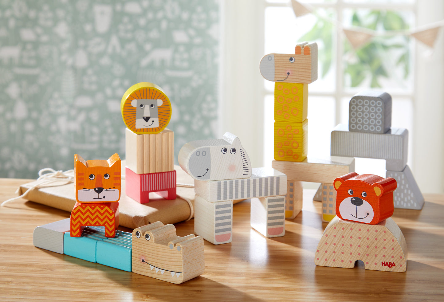 Haba Building Blocks - Animal Parade
