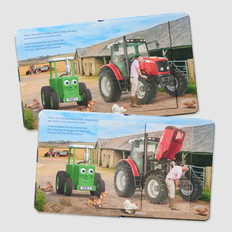 Tractor Ted Lift-the-Flap Book, On the Farm Board Book