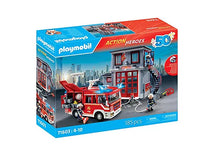 Playmobil 71603 Action Heroes: Fire Station with Fire Truck