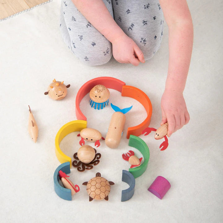 TickiT Wooden Sea Creatures