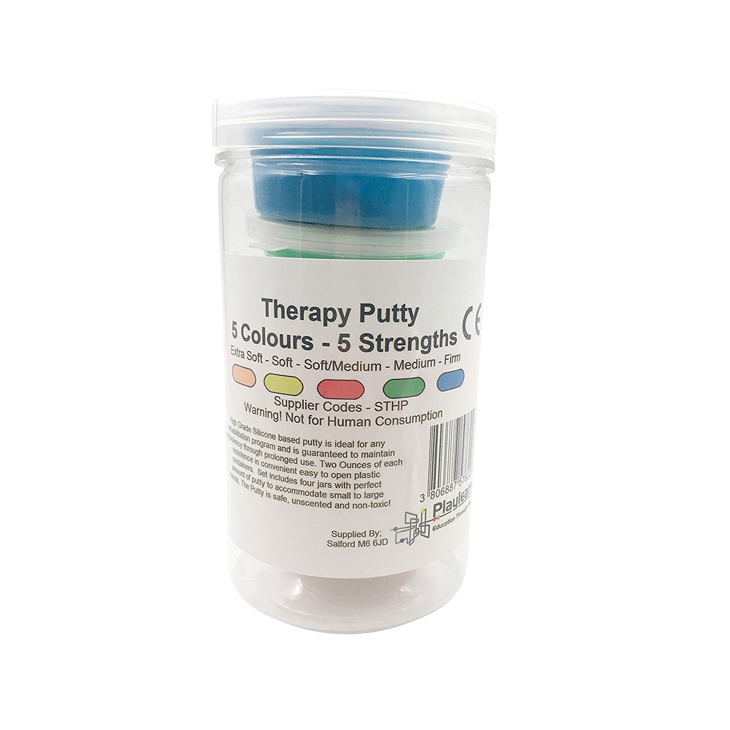 Playlearn Therapy Putty ( 5 Colours - 5 Strengths )