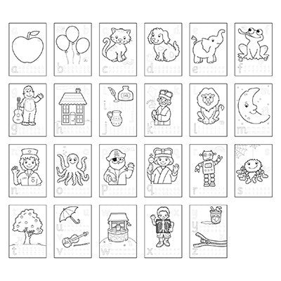 Orchard Toys ABC Colouring Book