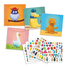 Djeco Animals Create With Stickers