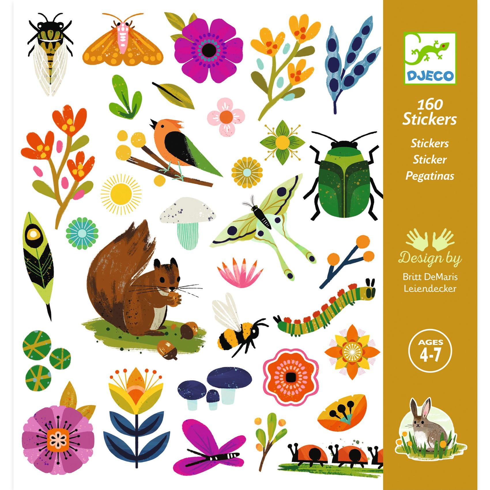 Djeco Garden Stickers