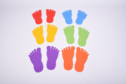 Edx Education Foot Marks Set Of 6 Pairs