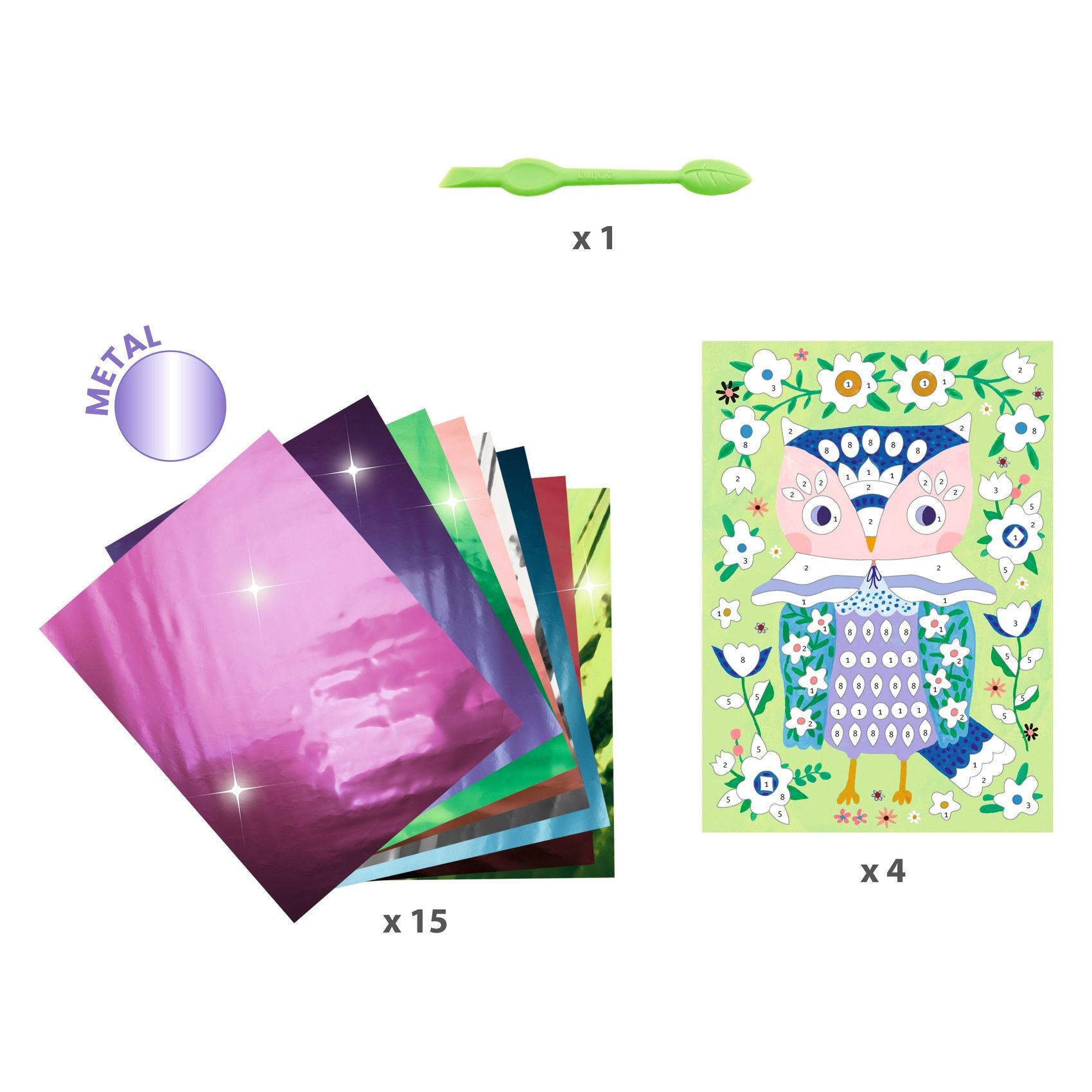 Djeco Foil Pictures Pretty Wood (F)