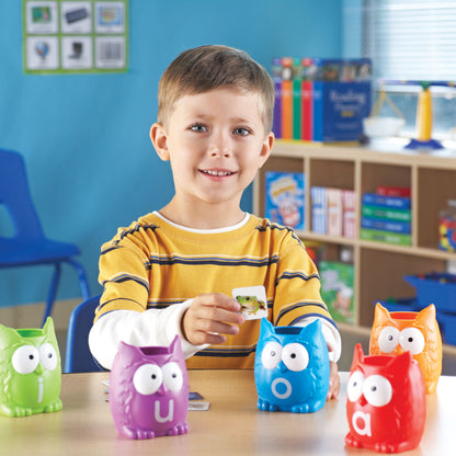Learning Resources Vowel Owls™ Sorting Set