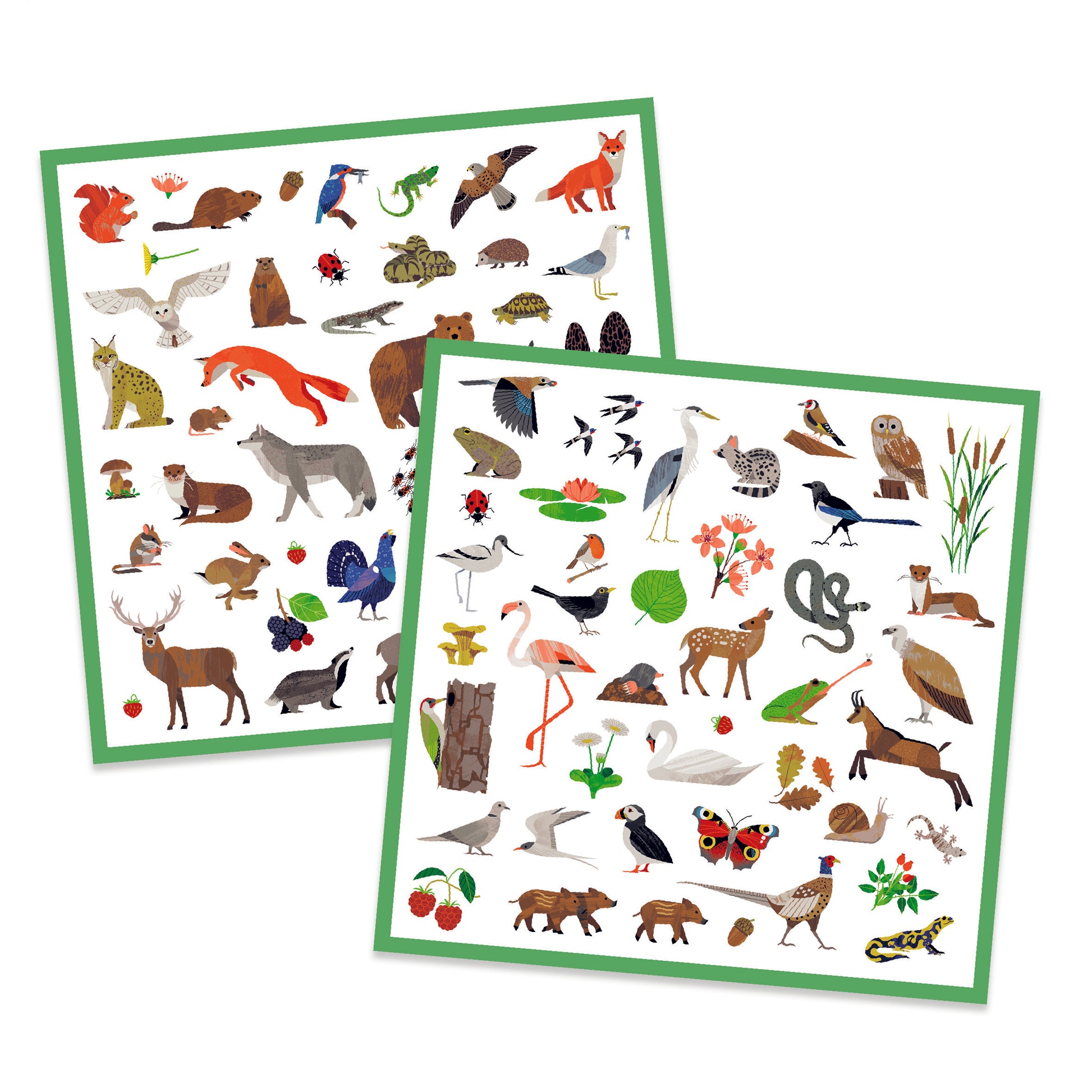 Djeco Stickers Fauna