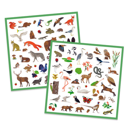 Djeco Stickers Fauna