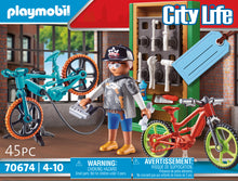 Playmobil 70674 Bike Workshop Gift Set