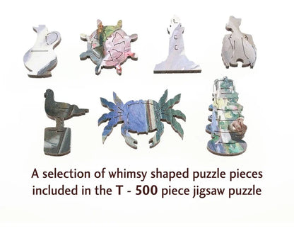 Wentworth Wooden Puzzles Mending the Sail - Mega 500 Pieces