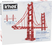 K'nex Architecture Golden Gate Bridge