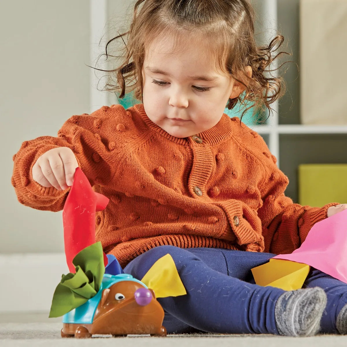 Learning Resources Spike the Fine Motor Hedghog Tissue Pal