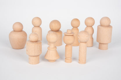 TickiT Wooden Community Figures