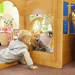 TickiT Acrylic Mirror Convex 490Mm
