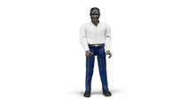 Bruder Man, Dark Skin, Darkblue Jeans