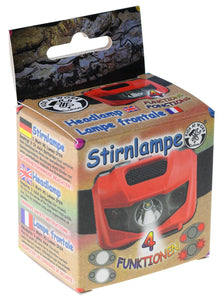 Kids At Work Headlamp Led 1W 4 X White/Red