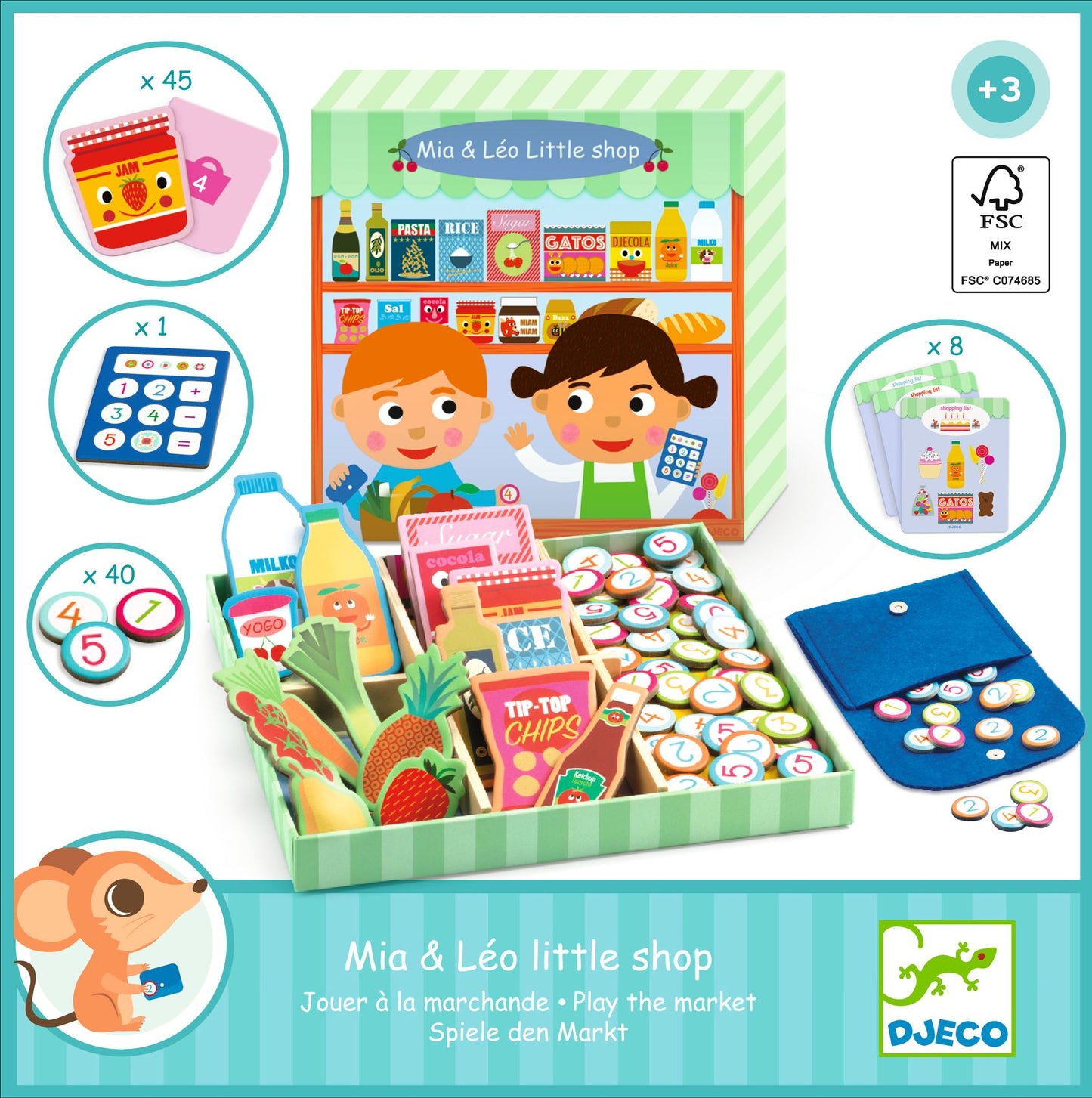 Djeco Mia & Léo Little Shop