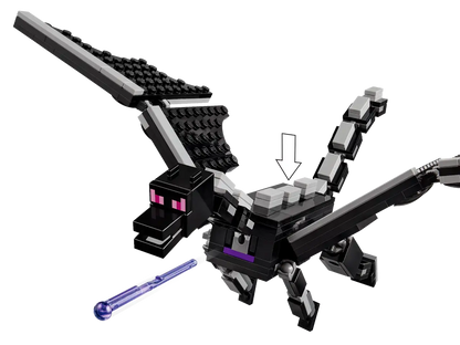 Lego Minecraft 21264 The Ender Dragon and End Ship