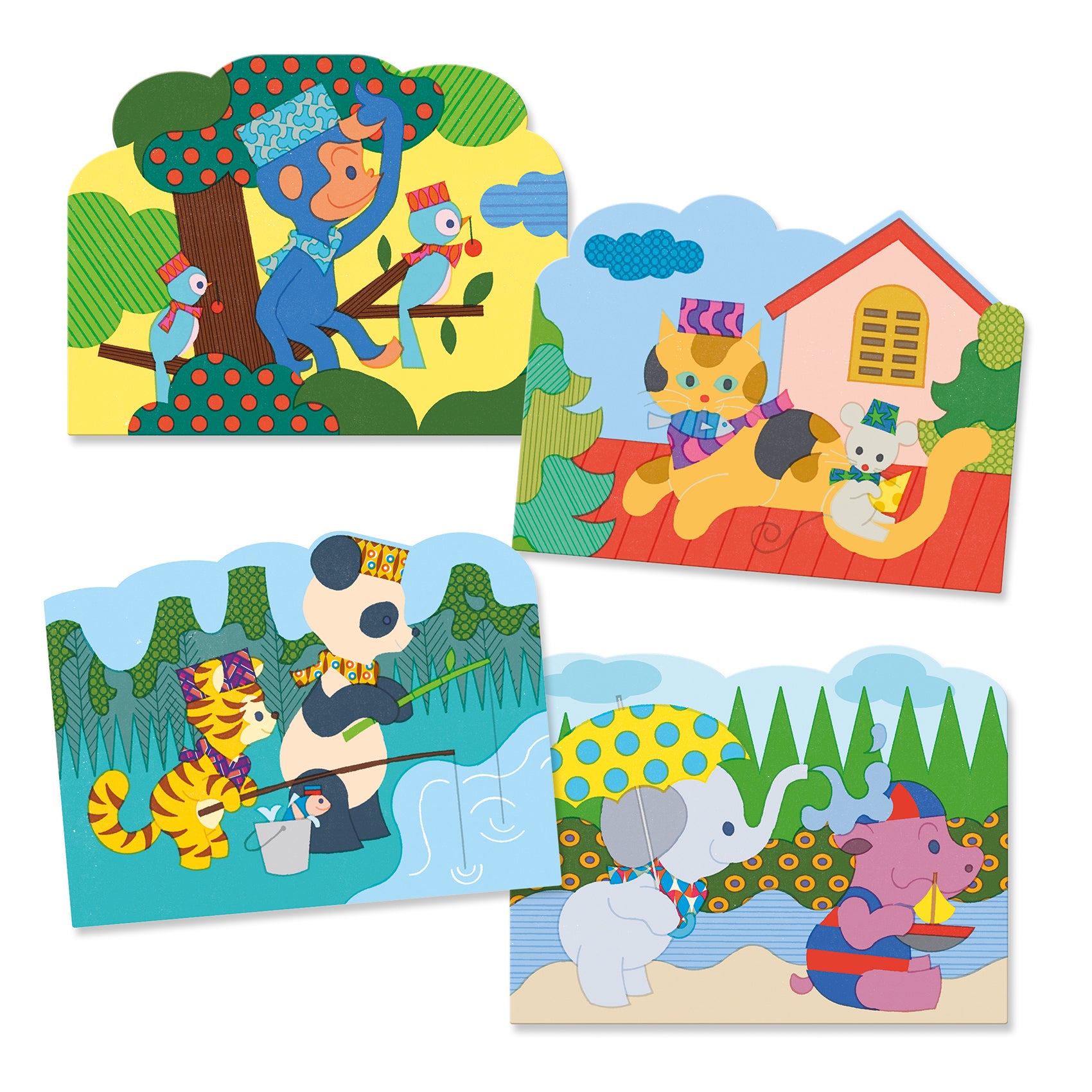 Djeco Magic Colouring Hidden Outside