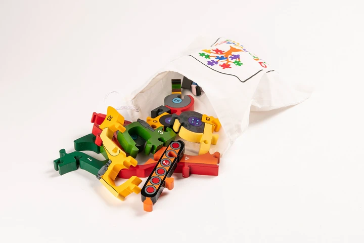 Alphabet Jigsaws Number Construction Row