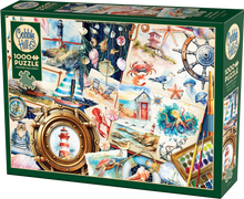 Cobble Hill Puzzles 1000 Pieces Seashore Sketchbook
