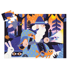 Djeco The Magician And The Crystal Scepter Silhouette Puzzles