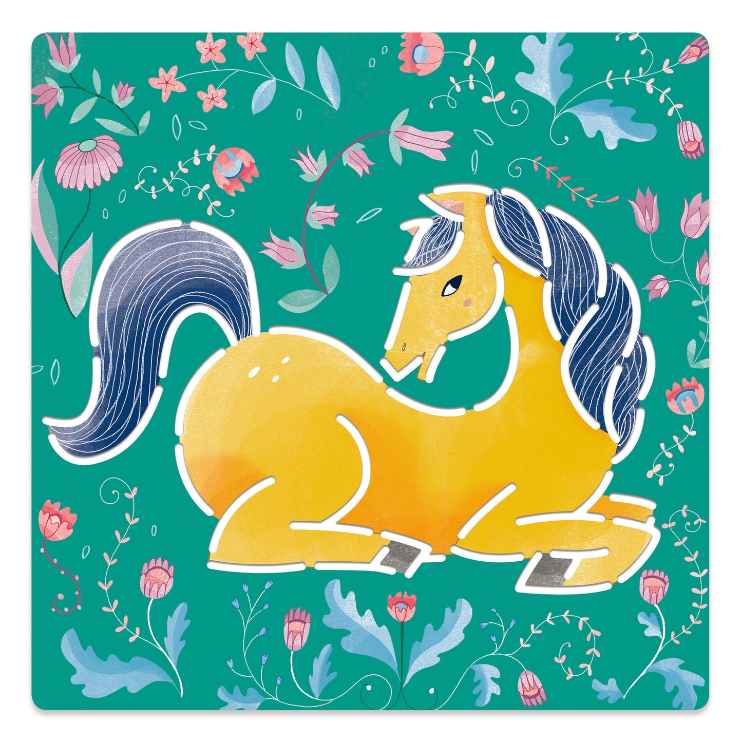 Djeco Stencils Horses