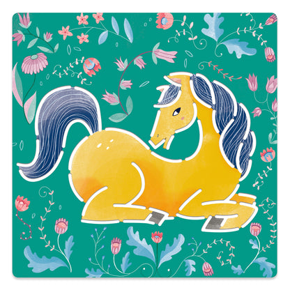Djeco Stencils Horses