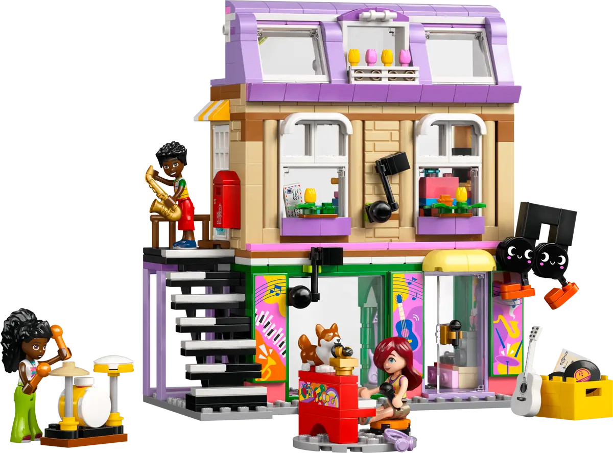 Lego Friends 42653 Music Store & Apartment
