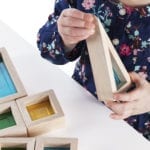 guidecraft Rainbow Blocks - 30 pc. set