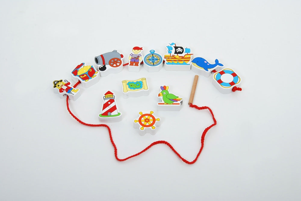 Viga Lacing Blocks - Pirates
