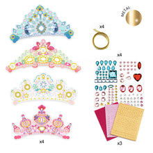 Djeco DIY Mosaic Tiaras Like A Princess