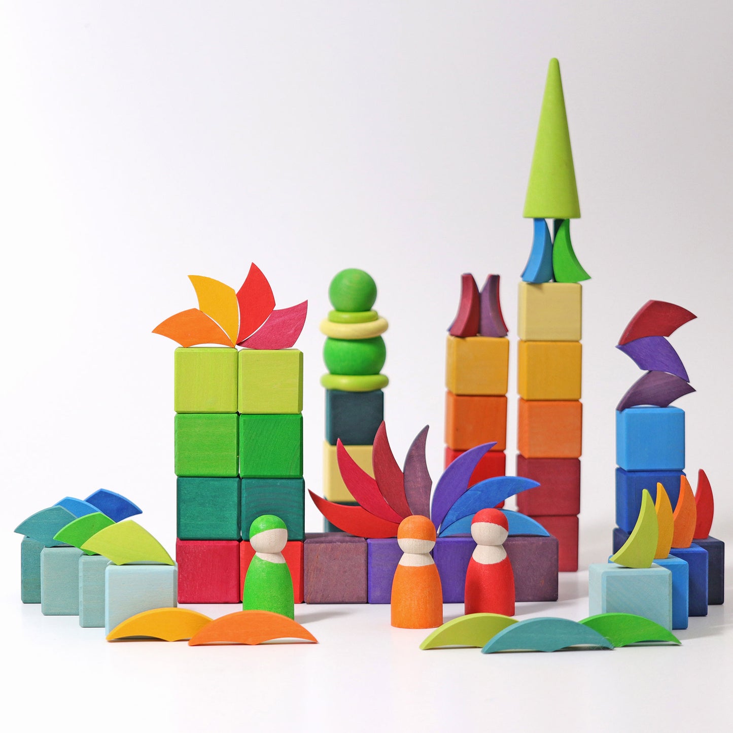 Grimm's Building Set Rainbow Wheel